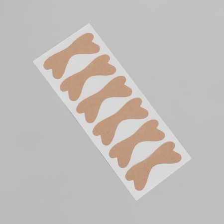 Stickers against ingrown nails, 6 pcs, 4.5 × 1.7 cm, beige color-3