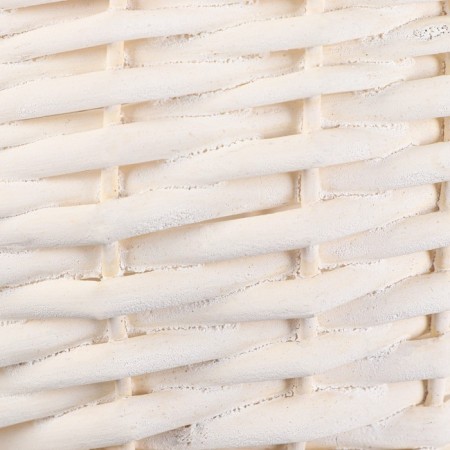 Wicker basket, 19x10/24 cm, white, willow-3
