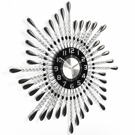 Watch walls, series: openwork, "fountain", smooth move, 69 x 69 cm, d-22 cm-1