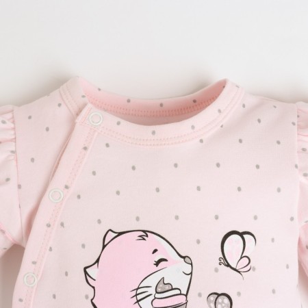Combineson children, pink color, height 74cm-1