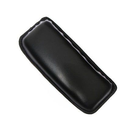 Self -adhesive pillow, skin Pu, 18 x 7.5 cm, black