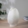 VAZA Ceramics Table "Benito" sheet, 26x21 cm, white