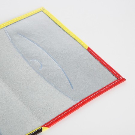 Cover for passport, red color-5