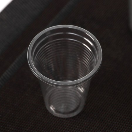 Single -plastic cup, 100 ml, transparent color-1