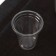 Single -plastic cup, 100 ml, transparent color