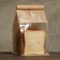 Paper Craft package, with a window, a rectangular bottom, 13 x 10 x 28 cm