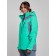 Ski jacket female, size 42, green color