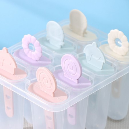 Form for ice cream shares "Lollipop", 15 × 12 × 12 cm, 8 cells, color mix-2
