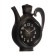 Wall -wall clocks for the kitchen "Sangino", silent, 26.5 x 24 cm, black silver, aa