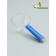 Scoop for feed with a measured scale and clothespin, 19 x 9.5 x 7 cm, gray-blue