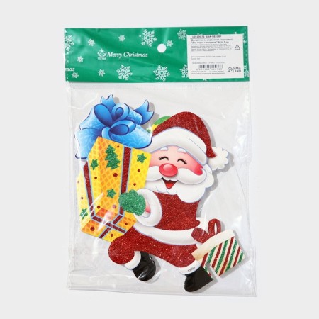 Decorative decoration (stand) "Santa Claus with a gift" 9x14.5 cm-7