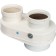 The chimney element Stout SCA-8080-210002, adapter for connecting pipes, DN80/80