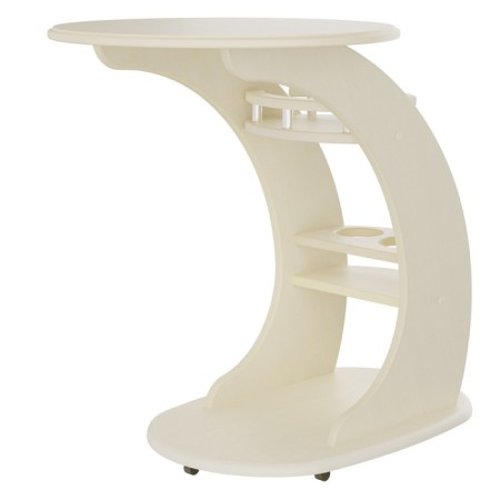 Luxe table, 500x730x670, oak champagne