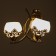 Sconces "Ariadne" 2he27 40W gold 22x17 cm