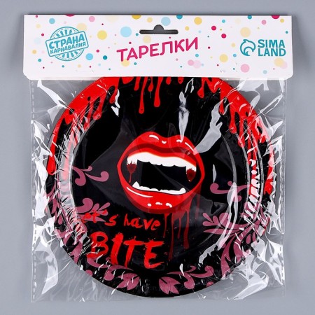 Paper “lips” plate, in a set of 6 pcs.-3