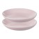 A set of liberty jones simplicity, d = 20 cm, 2 pcs, pink color.