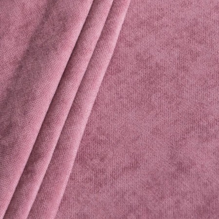 Set of curtains "Soft", size 145 x 270 cm - 2 pcs, grab - 2 pcs, pink color-2