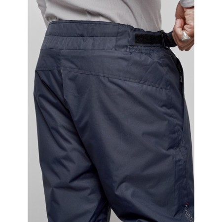 Semi-combinezone ski insulated male winter, size 48, dark blue color-10