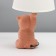 Table lamp "Misha" 1x40W E14 orange 19.5x19.5x36cm