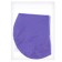 Foil ball 9 “Pastel purple”, mini-heart, without a valve, a set of 5 pcs.