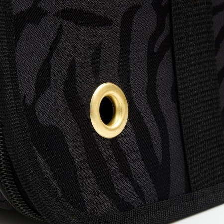 Bag - Animal carrying "Lux", PVC, Jacquard, 46 x 28.5 x 30 cm, black-5
