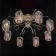 CLUST CL330182 "Cindy" 8x60W E14 gold 76x76x33 cm