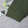 Svitshot for a boy, color medium-gray melange/dark hacks, height 80 cm (48)
