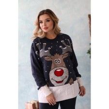 Female jumper, size 54, blue color