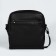 Male bag over the shoulder, Textura, artificial leather, black color