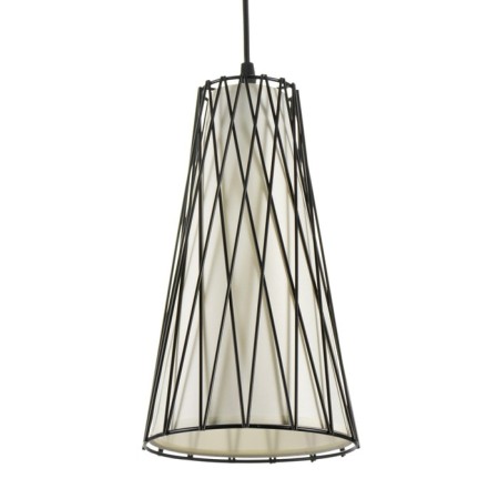 Bayerlux lamp "Small cone" 1x40W E27 black 17x17x120 cm-1