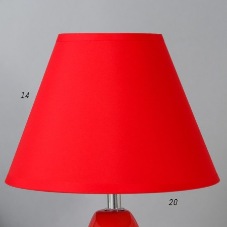 Highway lamp 16877/1RD+WT E14 40W Red-white 21x21x30 cm Risalux-3