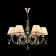 Maytoni RC093-PL-06-R, 6HE14, 40W, 65x65x99 cm, bronze color