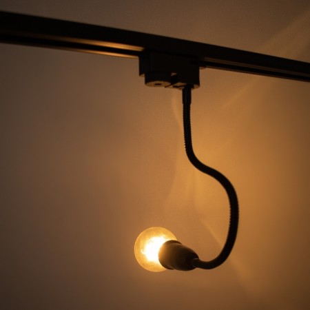 Trick Lamp "Snake" E27 40W Black 3.5x3.5x40cm-3