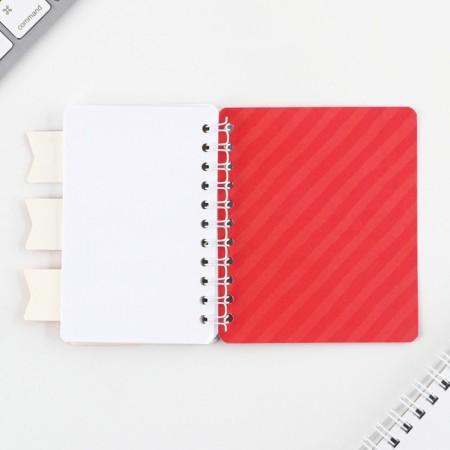 Notepad for graduation with dividers on the crest "Graduate Good luck to you" A7 format, 40 sheets-5