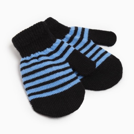 Mittens of nully Minaku children's, col. Black/blue, rr 12-14 (13-14 cm)-1
