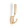 Furniture hook Cappio Sea, two -rod, zinc, color gold