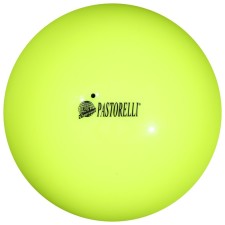 Мяч для художественной гимнастики Pastorelli New Generation FIG, d=18 см, цвет жёлтый