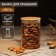 Glass Bank for bulk products Magistro "Eco", 550 ml, 8.5 × 12.5 cm