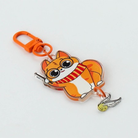 Key keychain children's "Magic Cat", 3.5 x 10 cm-4