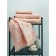 Terry towel Peach, size 50x90 cm, pink color