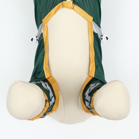 Combiason for dogs, demi-season, size L (DS 28-30, OG 43-45, Osh 31-33 cm), green-5