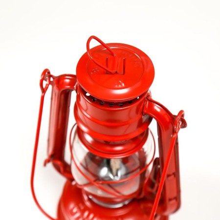 Kerosene lamp decorative red 9.7x12.5x1.5 cm Risalux-2