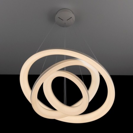 Suspended Citilux “Jupiter Smart” CL730A150S 75x75x40 cm, 3x56.7W, LED, white color-7