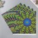 D/scrap paper bilateral "eclecticism silver and mehendi" 180 grams set 5 pcs 30.5x32cm
