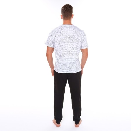 Homemade kit (T -shirt/pants), white/black color, size 56-3