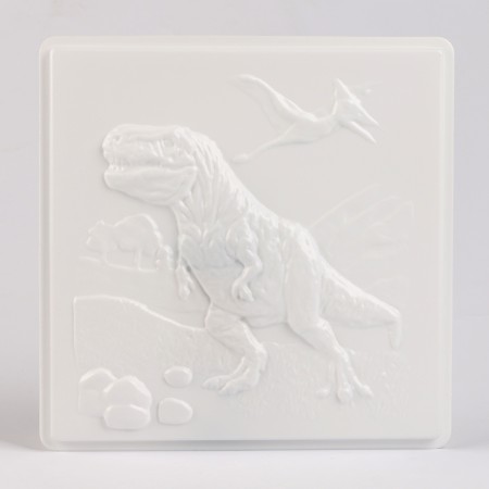 Reusable coloring "Dinosaurs", 20 × 20 cm-4