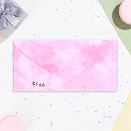 Envenue for money "Tenderness!" flowers, congregre, glitter, 16.5 x 8.5 cm-2