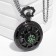 Pocket clock "Classics", quartz, chain L-37 cm, D-4.5 cm, with compass