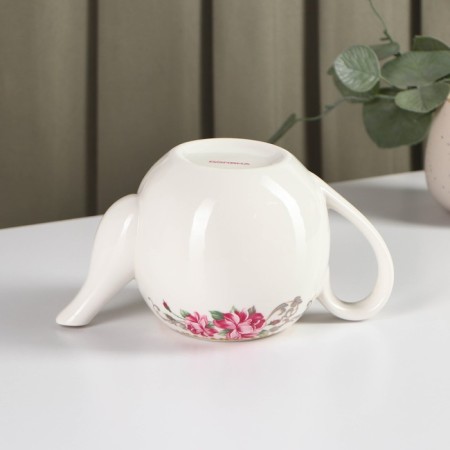 Porcelain teapot “Adelin”, 800 ml, white color-2