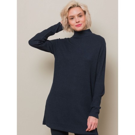 Female jumper, size 44, dark blue color